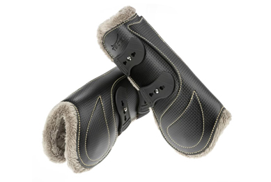 SBL17012 Tekna Carbon Fiber front horse boots with new fleece