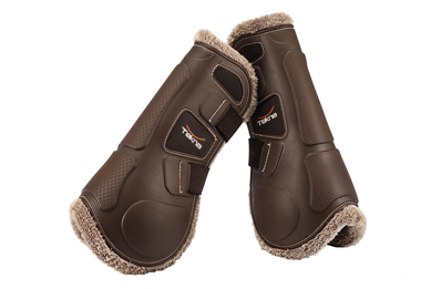 SBL00051 Tekna injection front horse boots with new fleece